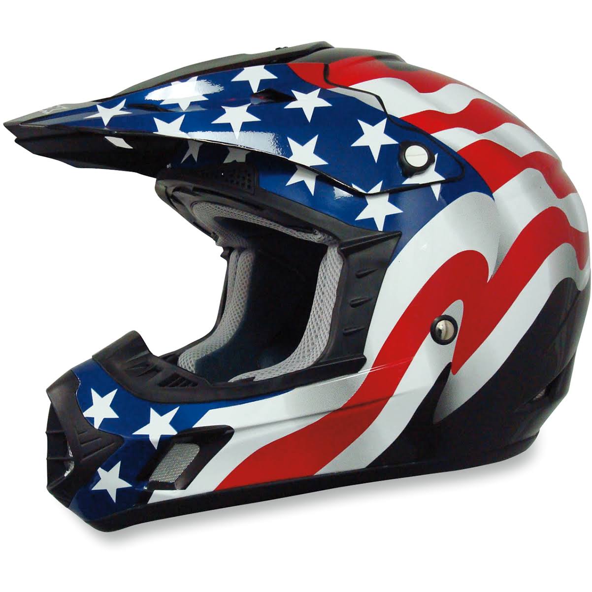 AFX FX-17 Flag Helmet - Black - M