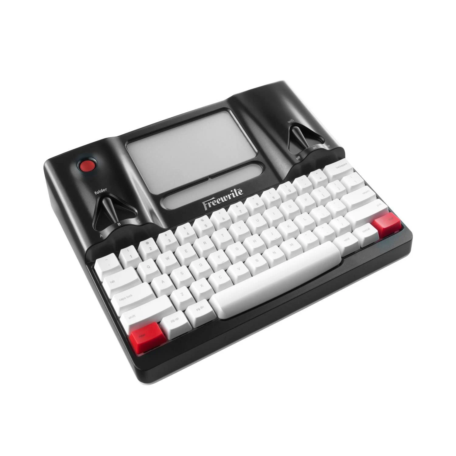 Freewrite Distraction-Free Writing Tool (US Edition, ANSI), Smart Typewriter, E Ink Display w/Frontlight, Cherry MX Mechanical K