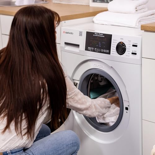 Sekido All-in-One Washer Dryer VENTLESS/VENTED PET cycle 1.62cf/15lbs 110V