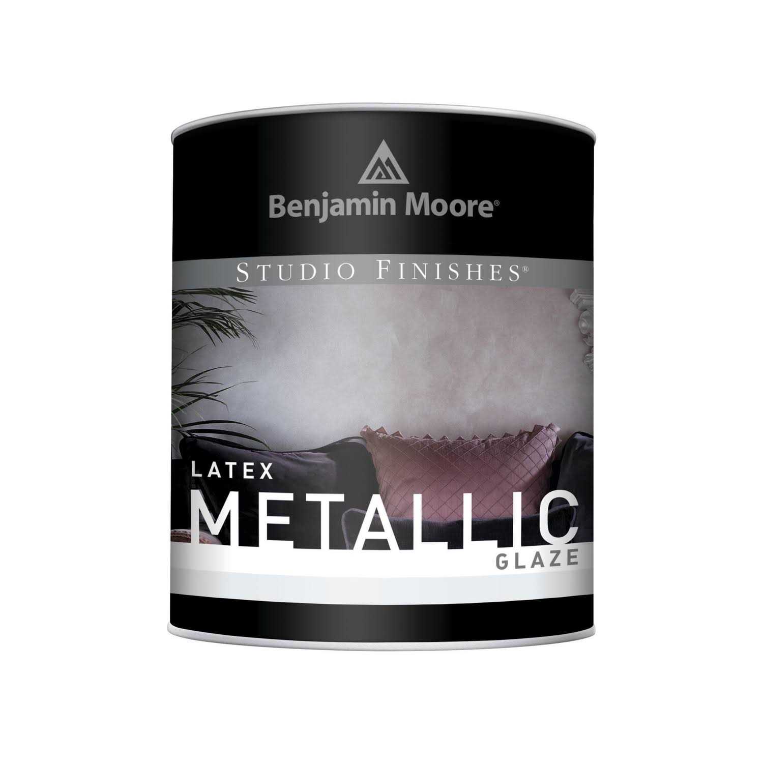 Benjamin Moore Studio Finishes Metallic Glaze Semi-Gloss - Shop Hardware Tools Online Store