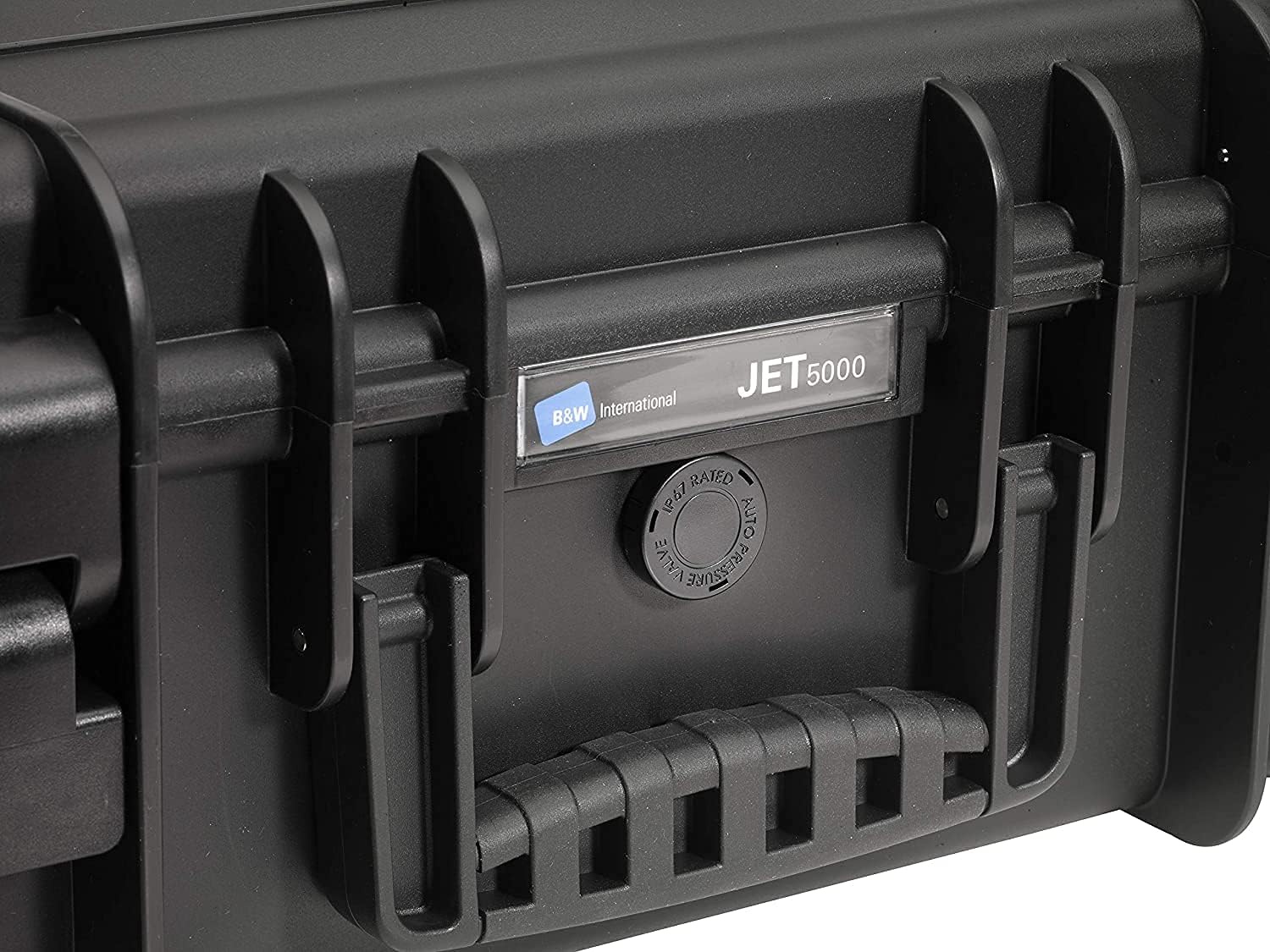 B&W International Jumbo 6700 Outdoor Tool Case with Pocket Tool Boards, Black