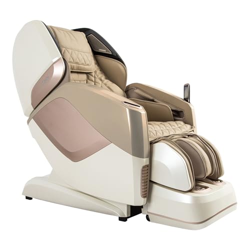 Osaki OS-Pro Maestro 4D Zero Gravity Massage Chair with Heated Rollers, L-Track Design, Touch Screen Remote (Black)