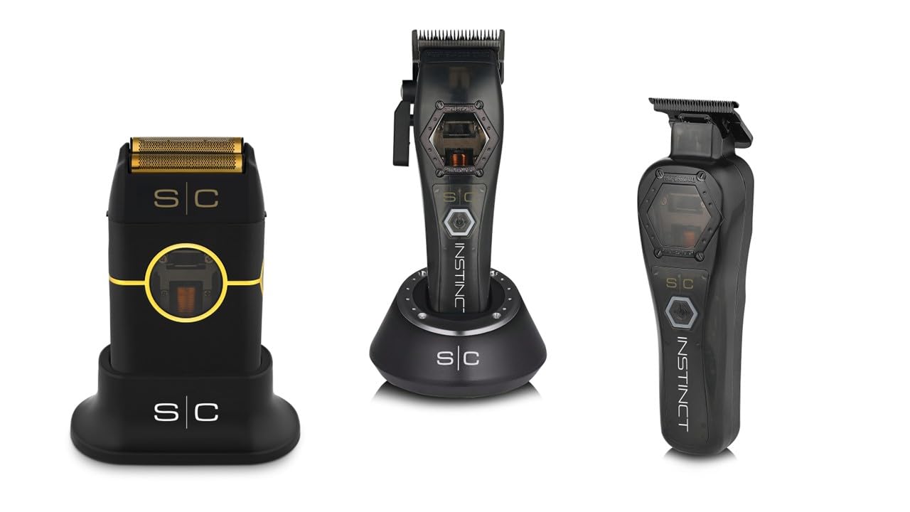 Stylecraft Instinct Metal Edition Professional Hair Clipper, Trimmer and Shaver