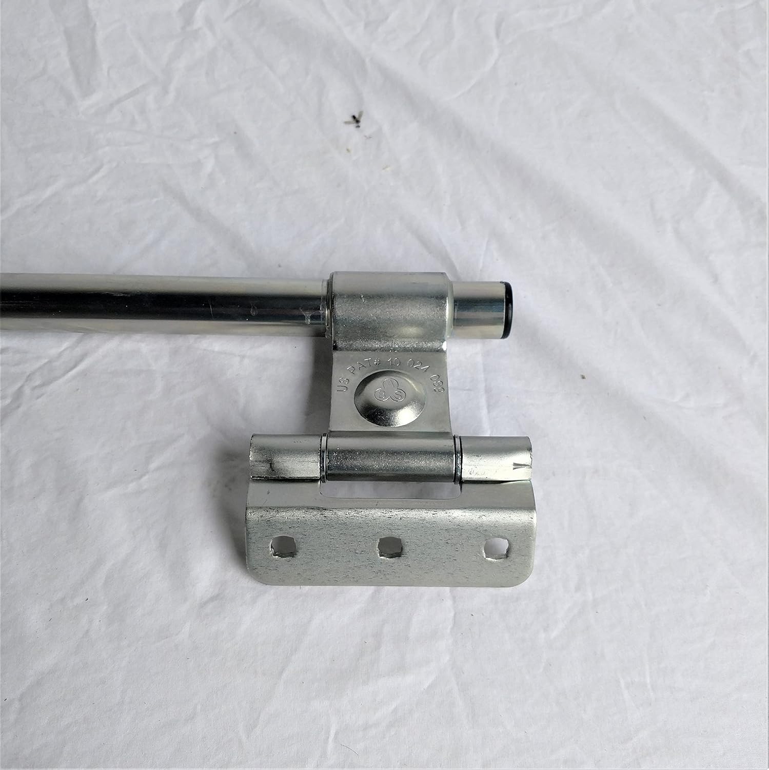 Kay (2) 45" Zinc Cargo Trailer Door CamBar Latch Tamper Proof Hinge & Mounting Hardware