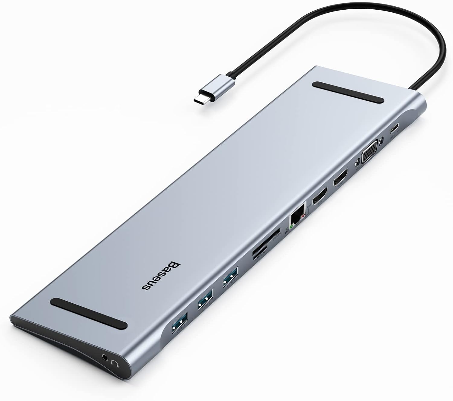 Baseus Docking Station USB C Hub 10 in 1 Pack of 2