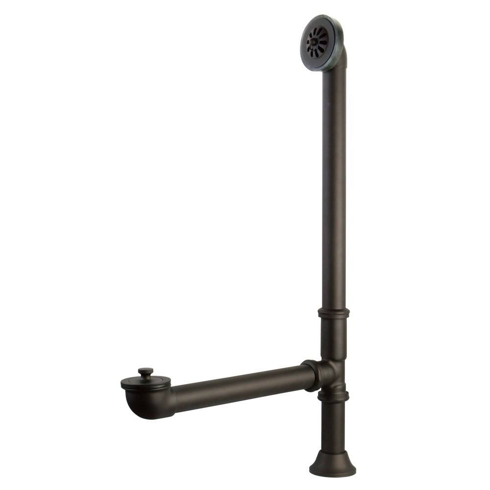 Elements of Design DS2085 Vintage Brass Claw Foot Tub Drain with Lift and Turn Finish: Oil Rubbed Bronze