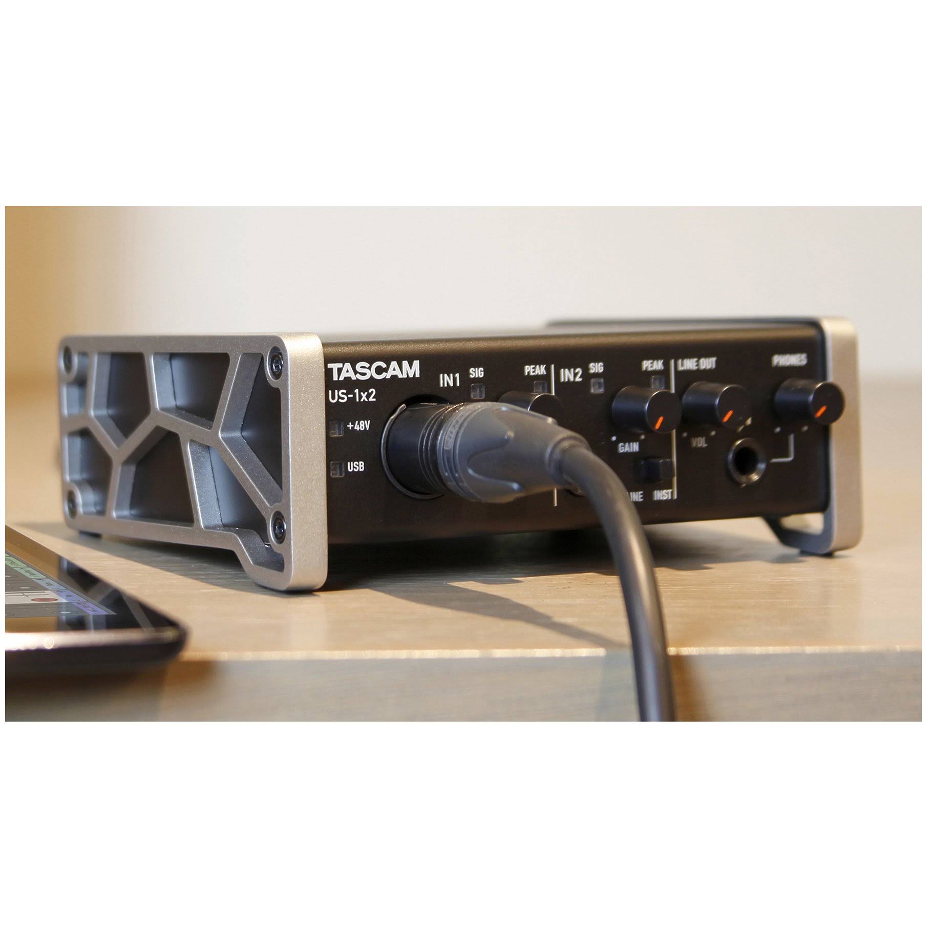 Tascam US-1x2 USB Audio Interface