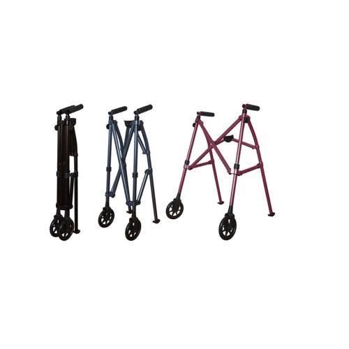 Able Life Space Saver Walker - Lightweight Folding u0026 Height Adjustable Adult Tra