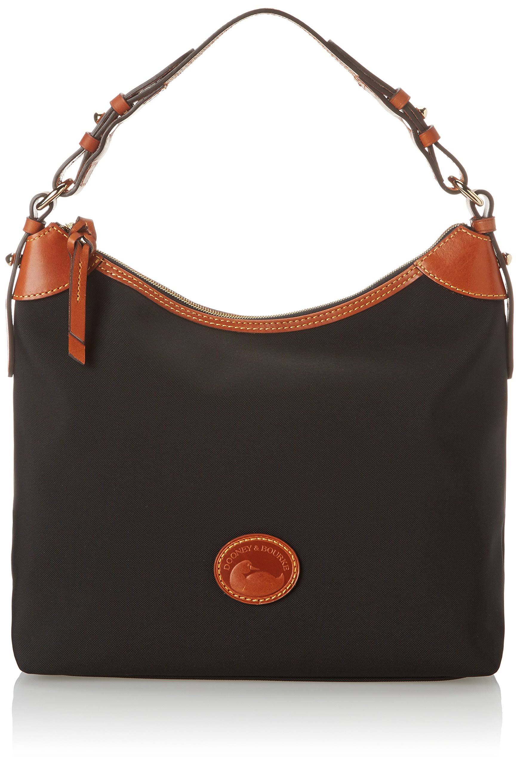 Dooney & Bourke 'Large - Erica' Nylon Hobo - Black