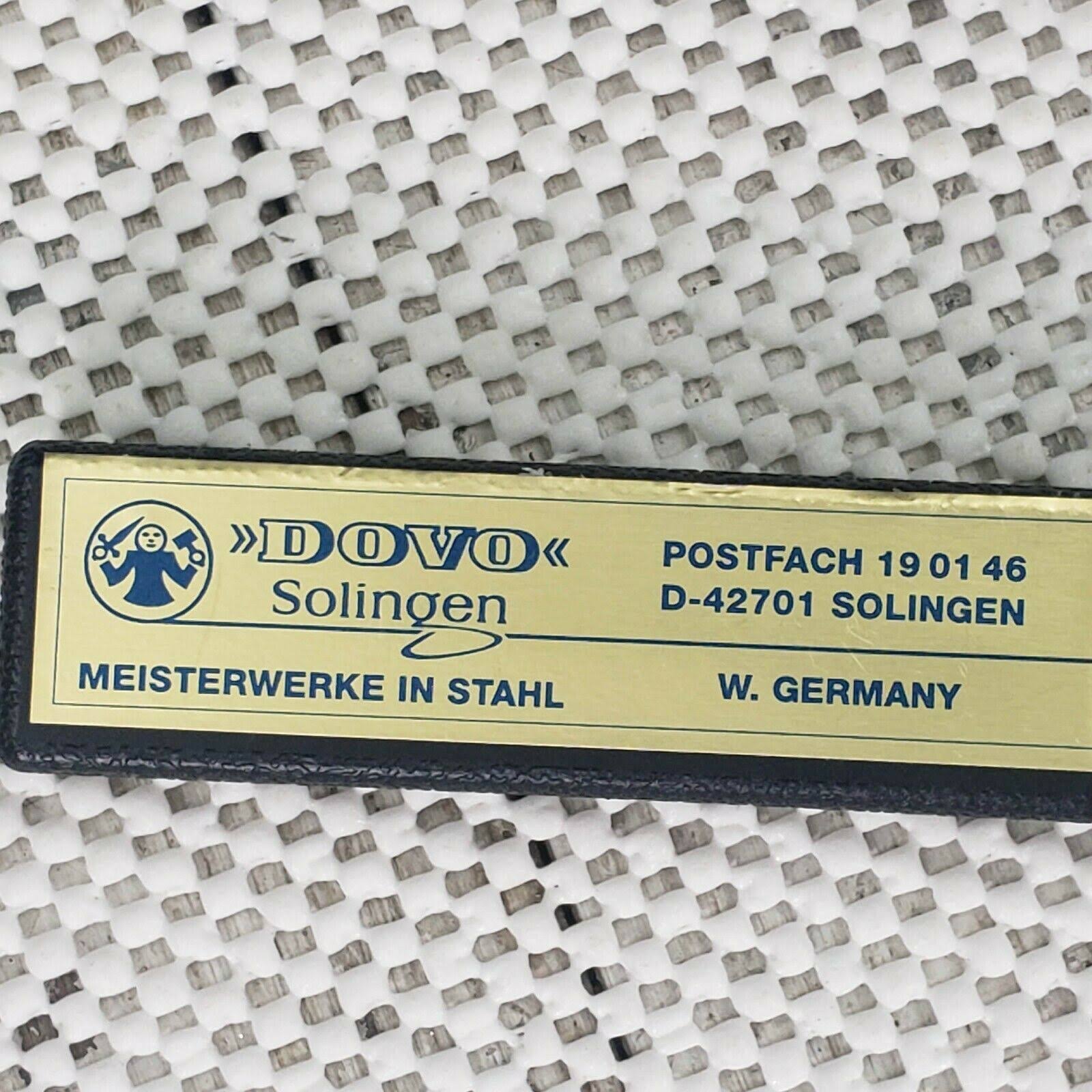Dovo Straight Razor 5/8 inch Black