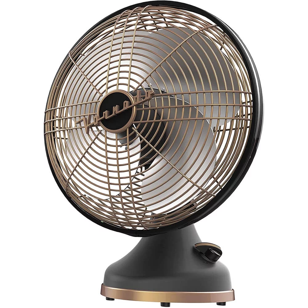 Vornado SILVERSWANGC Silver Swan Alchemy Table Top Oscillating Fan - Gunmetal