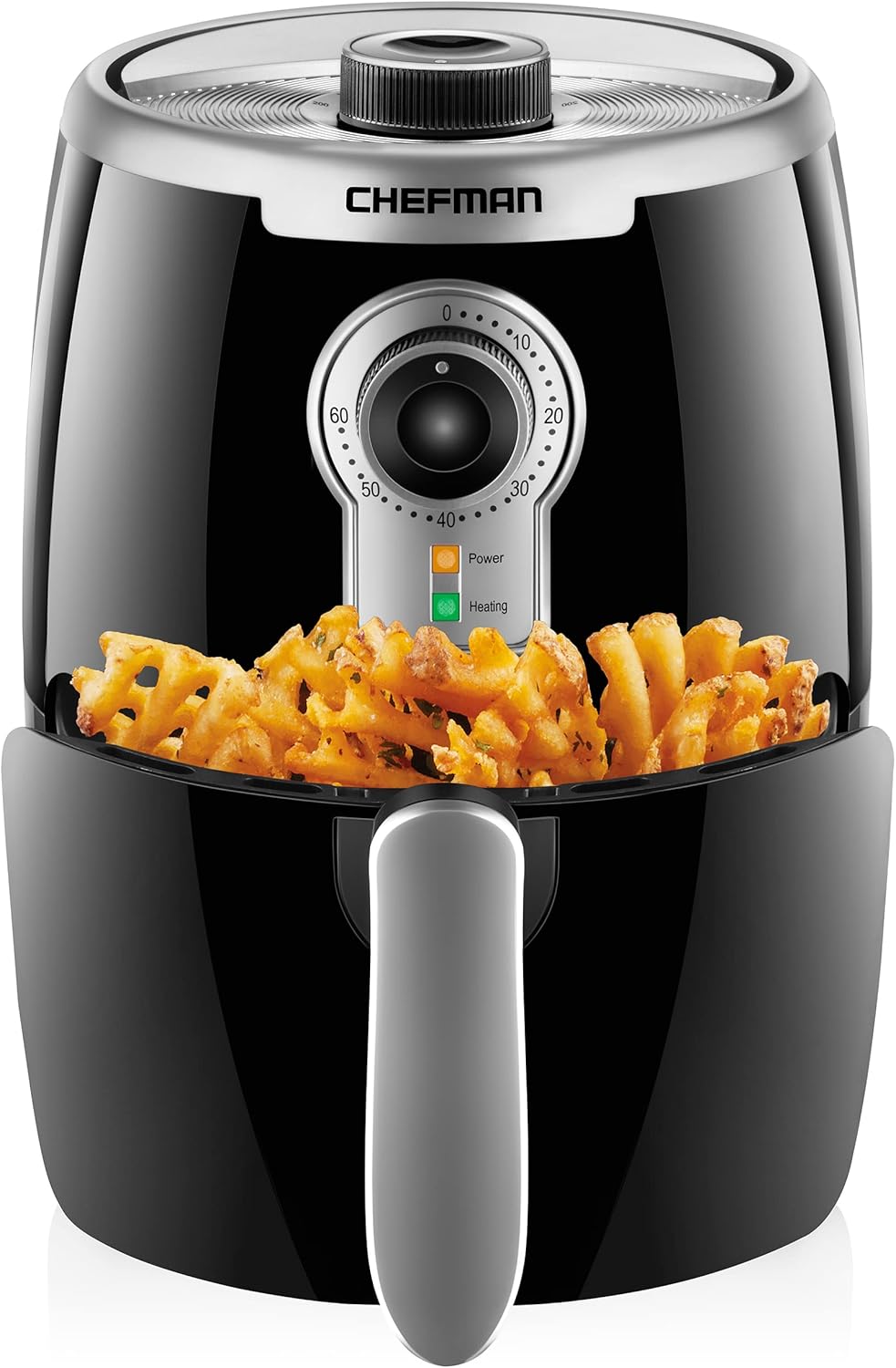 CHEFMAN Multifunctional Digital Air Fryer+ Rotisserie, Dehydrator, Convection Oven, 17 Touch Screen & Small Compact Air Fryer Healthy Cooking, 2 Qt Nonstick, User Friendly