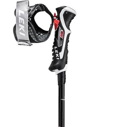 Leki Carbon 14 3D Ski Poles Black/Red, 135cm