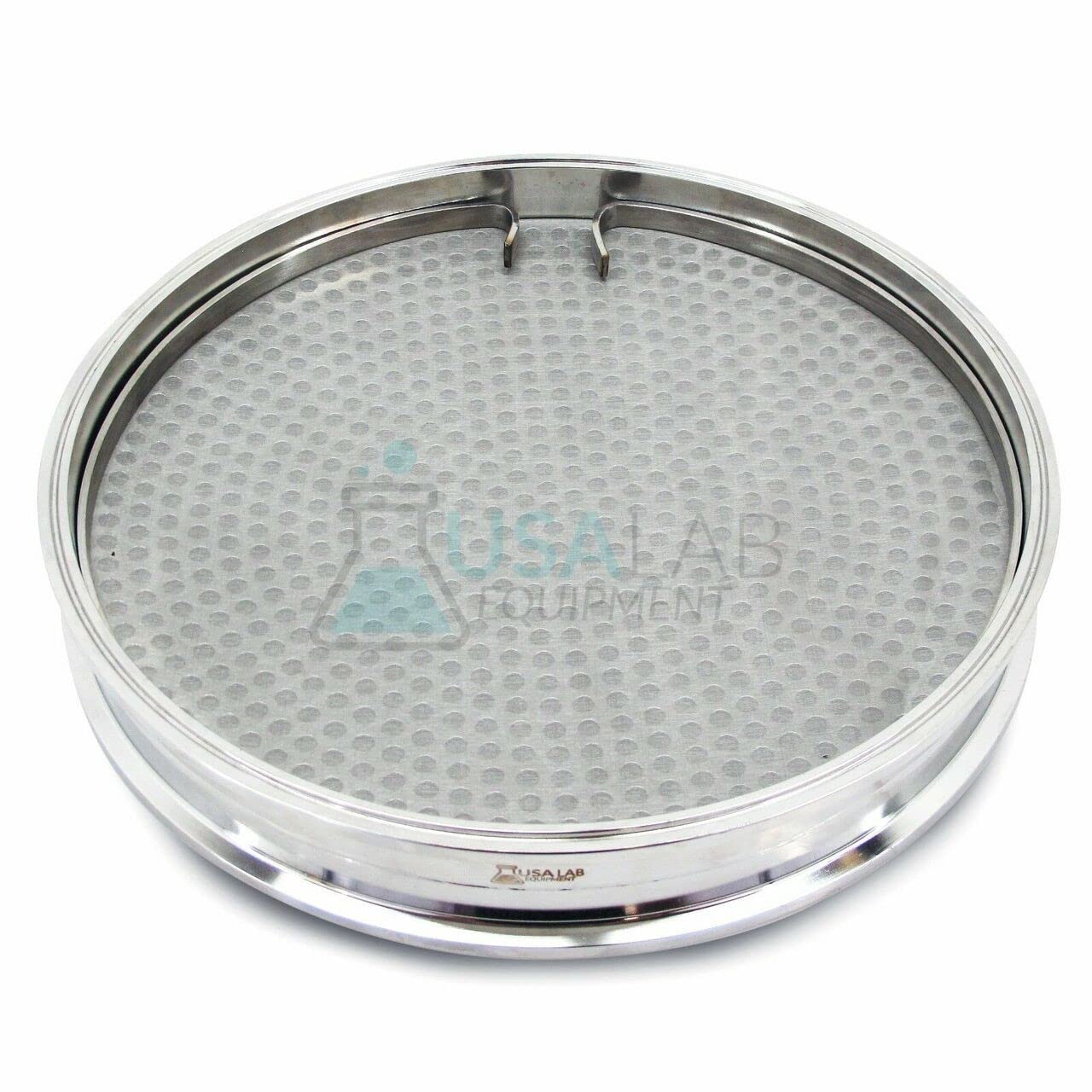 12" Tri-Clamp Filter Plate Kit with 100 Micron 150 Mesh and Compression Ring - USAlab
