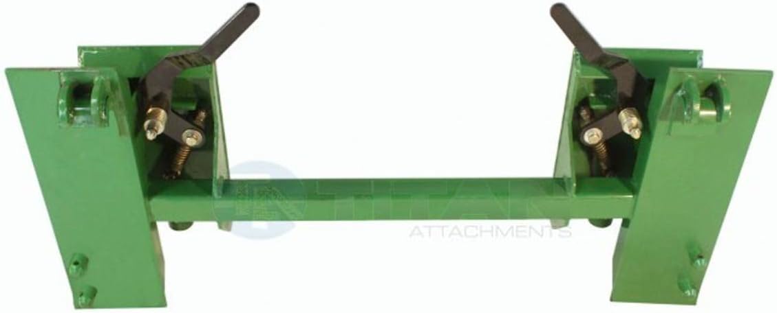 Titan Attachments Quick Tach Adapter to Convert to Skid Steer for John Deere