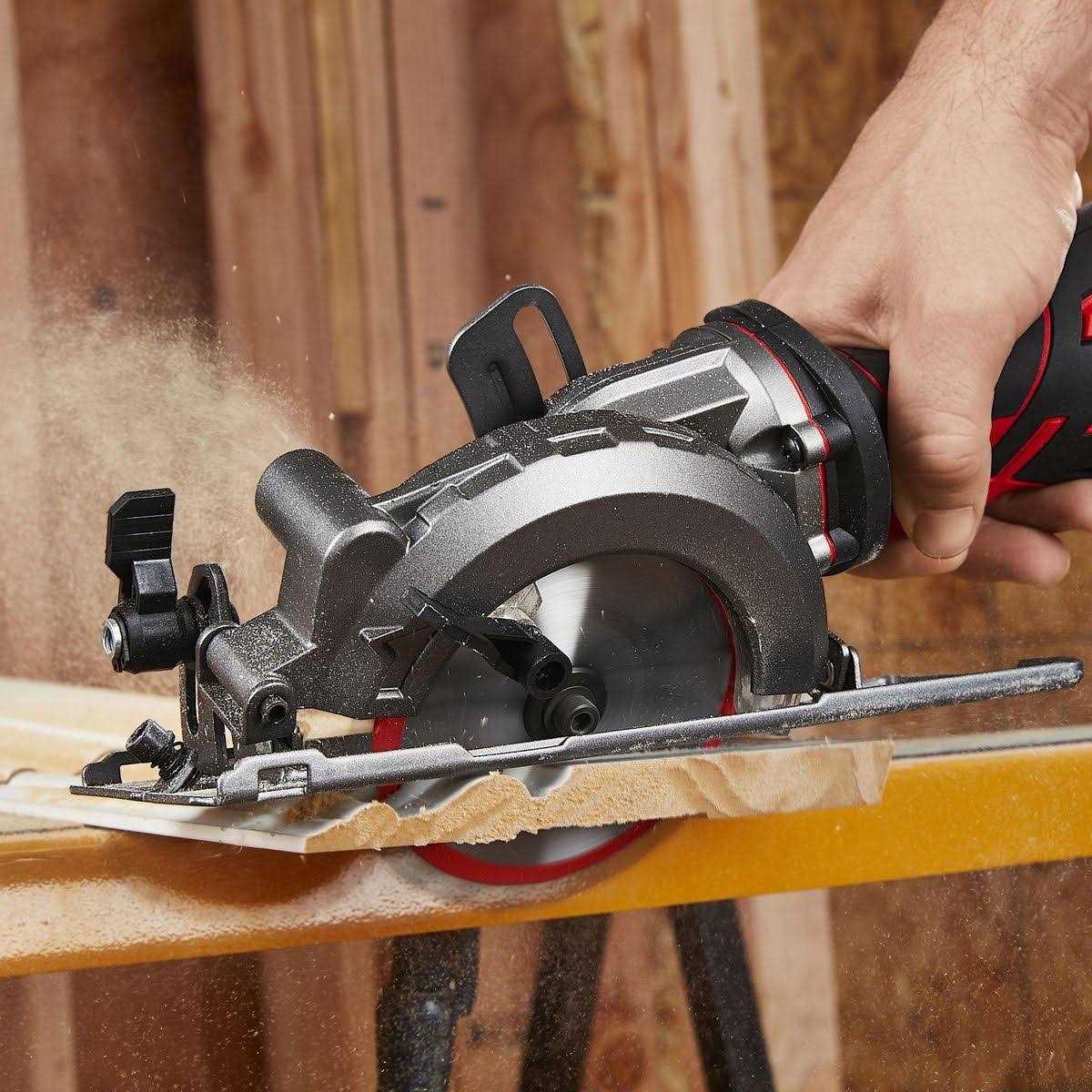 Bauer 5.8 Amp 4-1/2 in. Compact Circular Saw