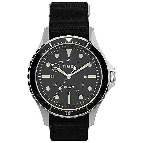 Timex Men's Navi XL 41mm Analog Quartz Stainless Steel 20 Casual Watch