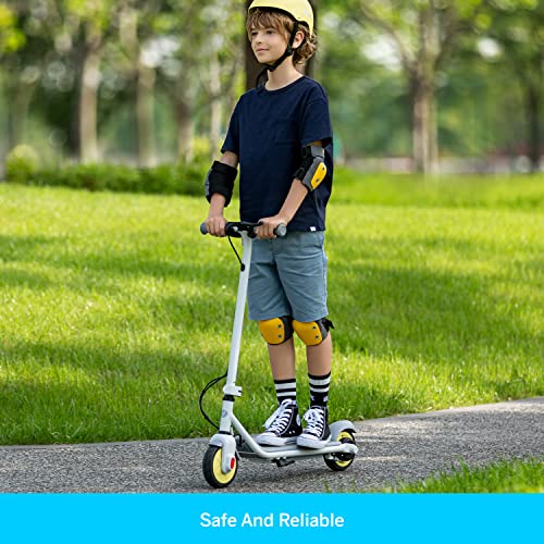 Segway Ninebot eKickScooter - Electric Scooter for Kids 6-14, w/t Adjustable Handlebar Height (Only C2 Pro) for Riders up to 132 lbs, Includes New Cruise Mode, UL-2272 Certified