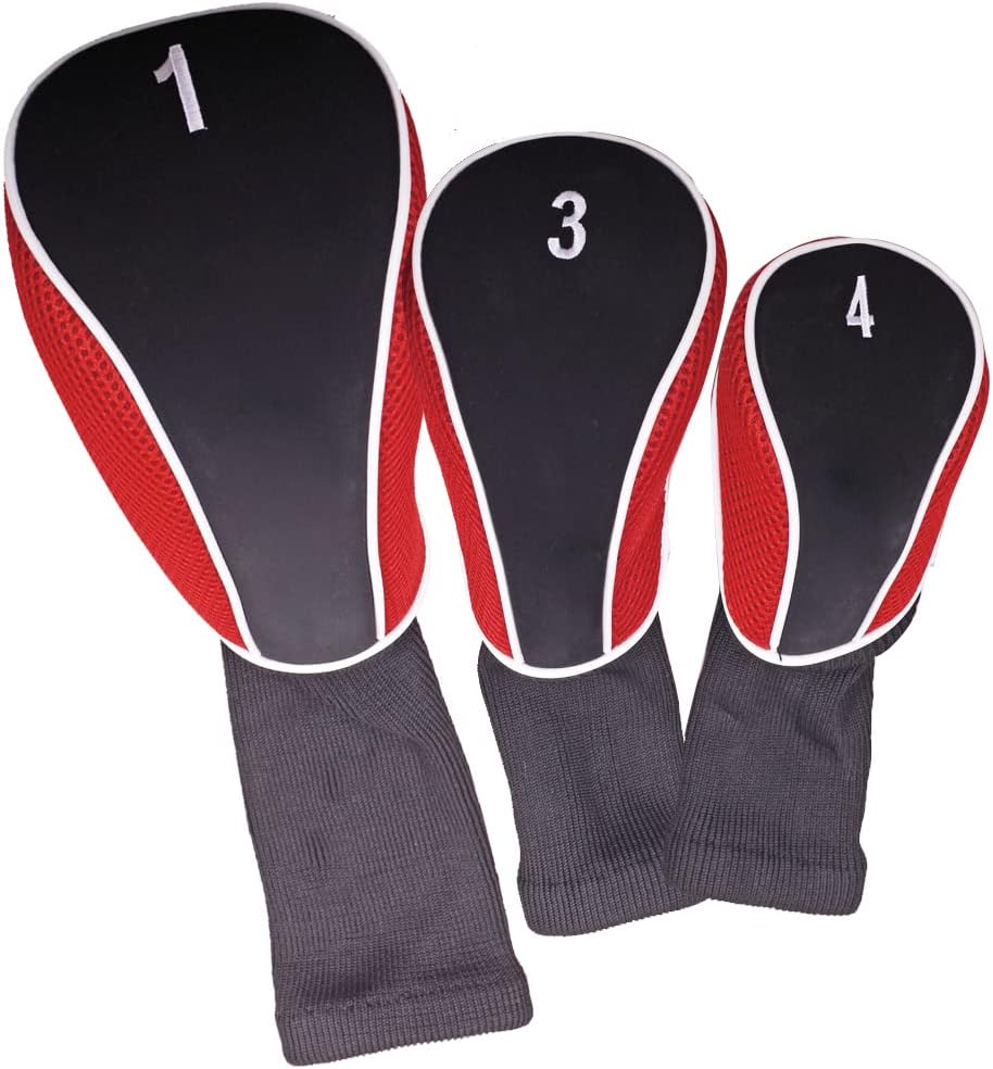 Club Champ DTP2 Men's 12 Piece Golf Package, Black/Red