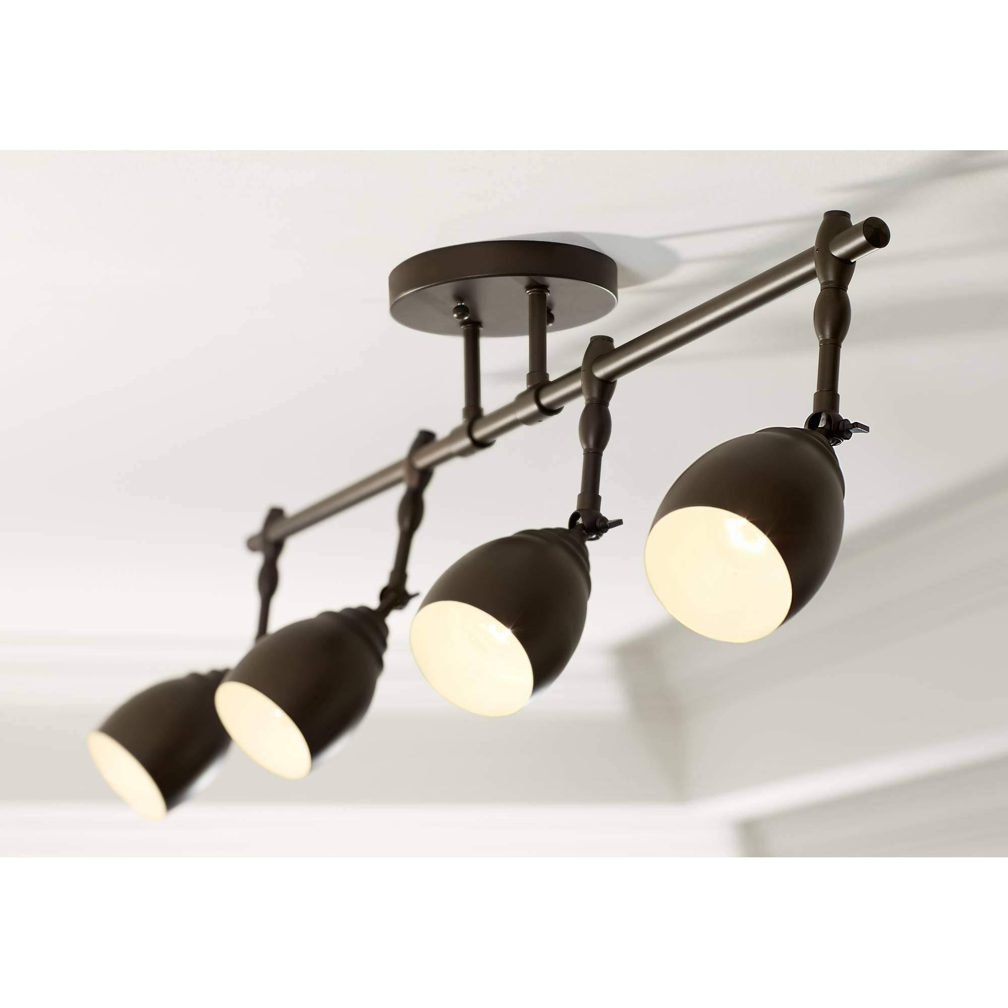 Pro Track Elm Park 4-Light Oiled Rubbed Bronze Track Fixture