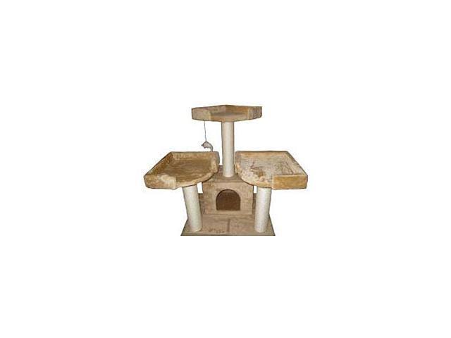 Go Pet Club F39 51 in. Beige Cat Tree