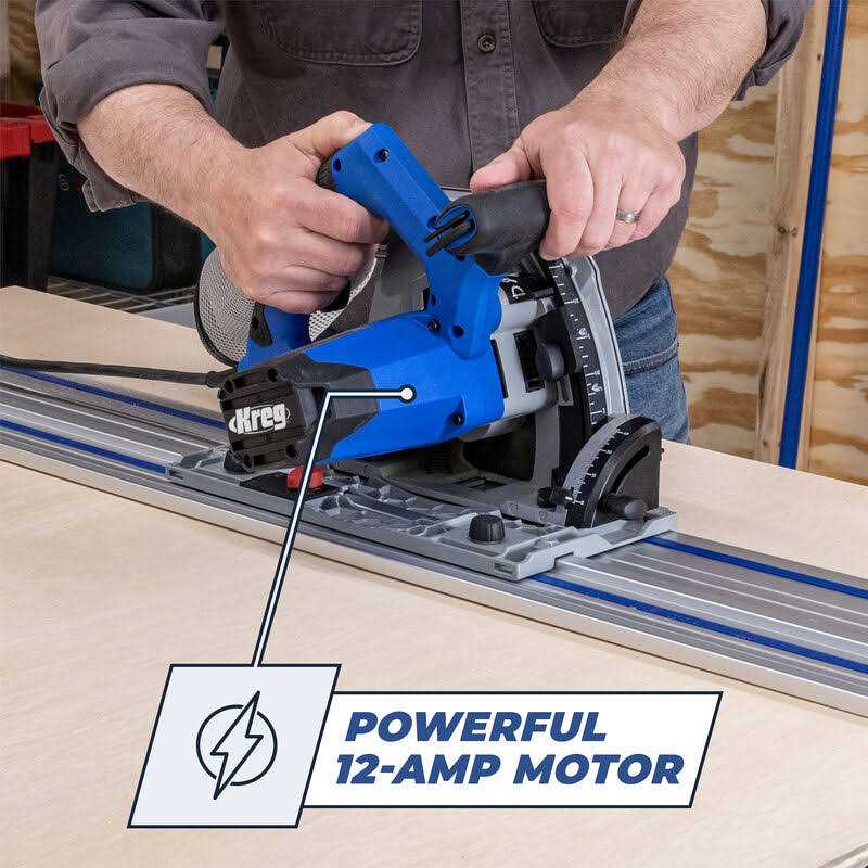 ACS2100 Kreg Adaptive Cutting System Plunge-Cut Track Saw Kit with Guide Track