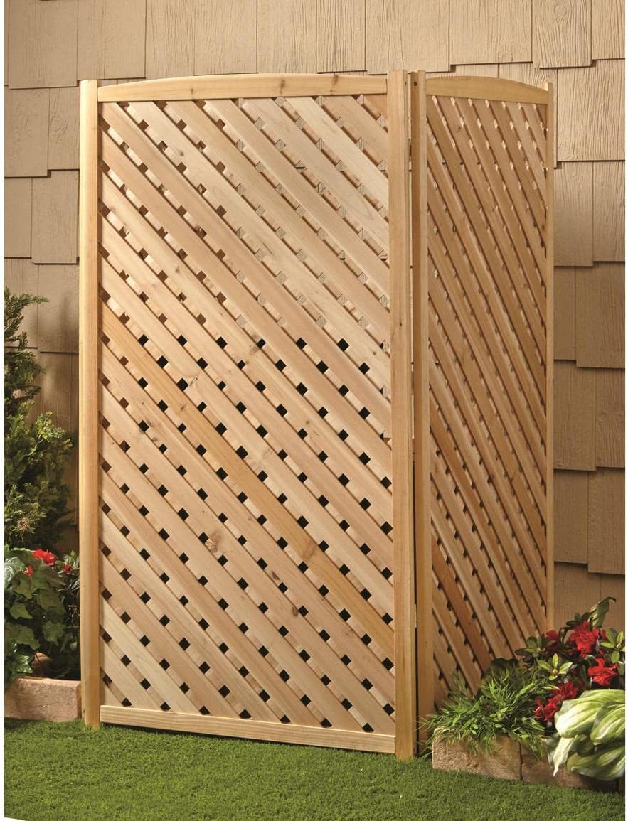 CASTLECREEK Air Conditioner Fence Screen -Tall, AC Covers for Outside to Hide Air Conditioner & for Outdoor Privacy