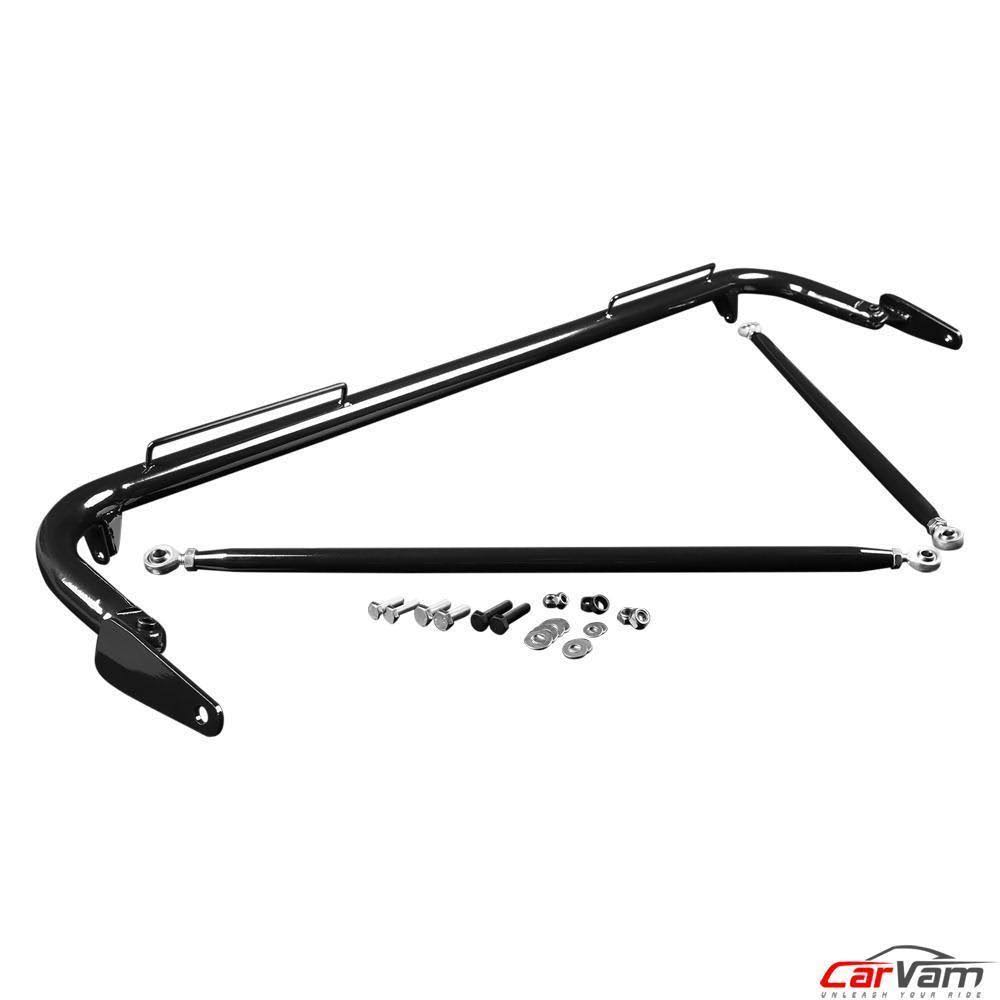 Braum 48-51x22 Universal Racing Harness Bar Kit - Black Gloss
