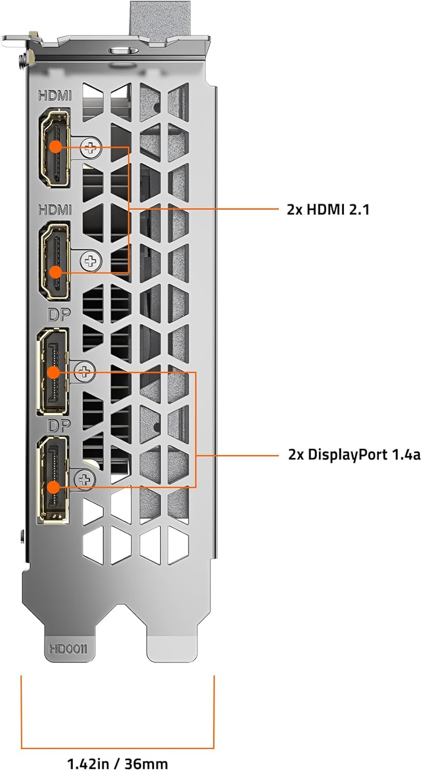GIGABYTE GeForce RTX 3050 EAGLE OC 6G Graphics Card, 2X WINDFORCE Fans, 6GB GDDR6 96-bit GDDR6, GV-N3050EAGLE OC-6GD Video Card