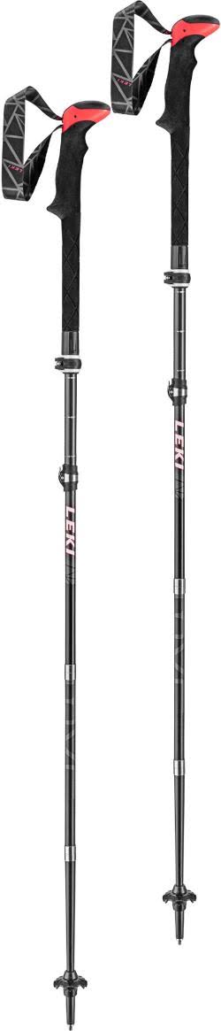 Leki Micro Vario Carbon Trekking Poles - Pair Black