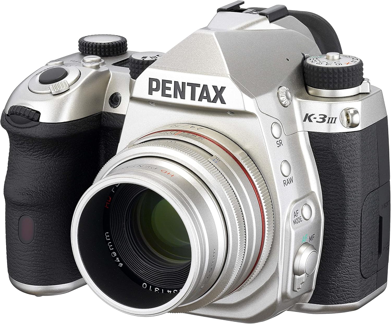 Pentax K-3 Mark III Flagship APS-C Black Camera Body - 12fps, Touch Screen LCD, Weather Resistant Magnesium Alloy Body with in-Body 5-Axis Shake Reduction. 1.05x Optical viewfinder with 100% FOV