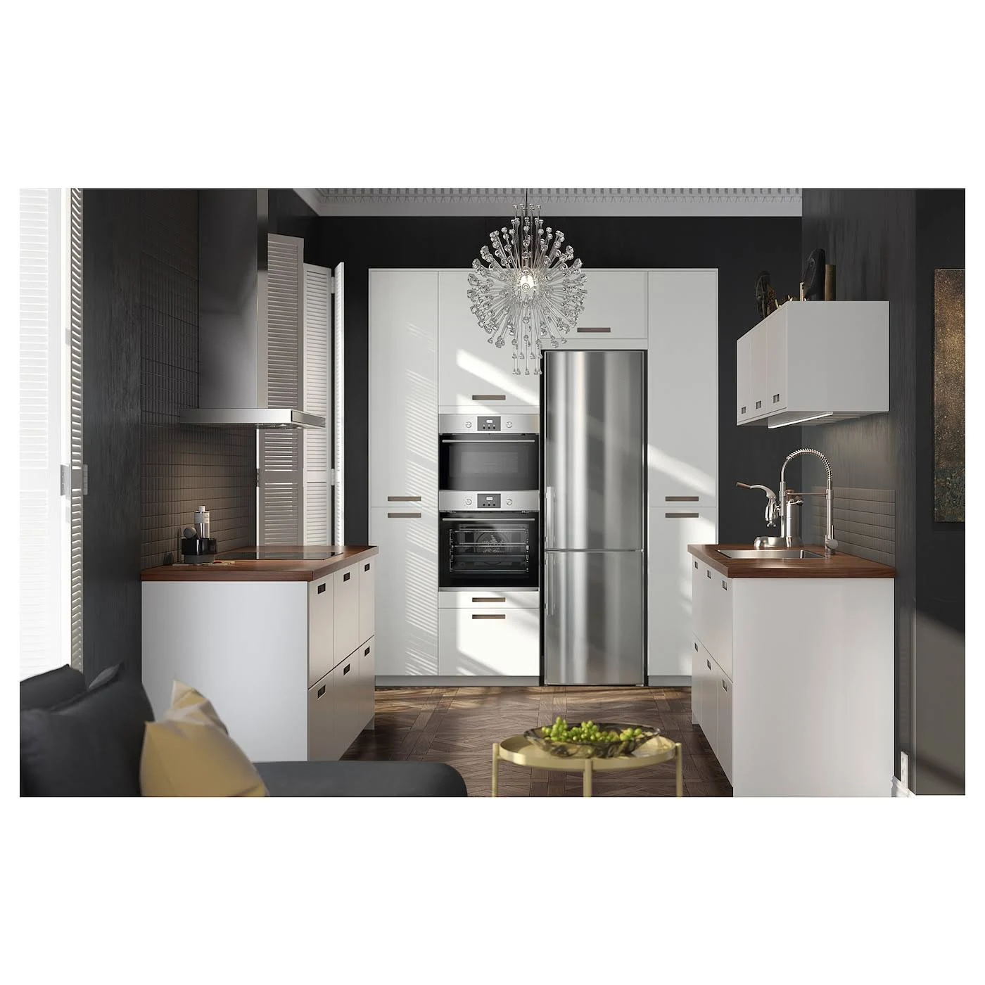 IKEA - BARKABODA Countertop, Walnut/veneer, 74x1 1/2 10331472