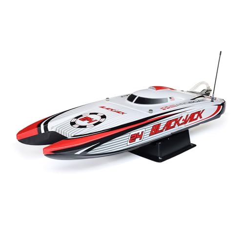 Pro Boat Blackjack 24" V2 Catamaran Brushless Heat Wave Visual RTR PRB08049T1