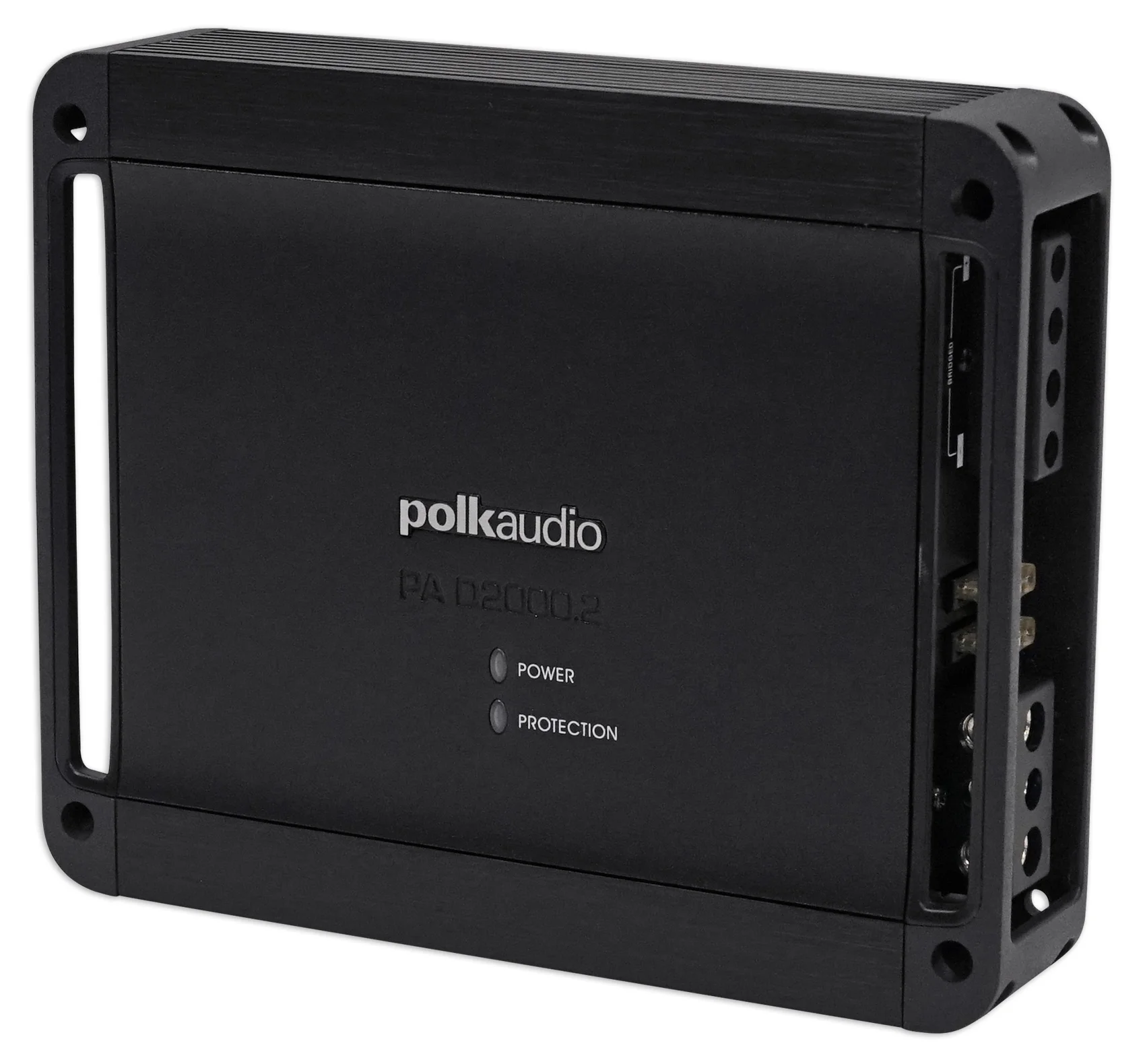Polk Audio PAD2000.2 2-Channel 500w RMS Class D Car Amplifier+Amp Kit PA D2000.2