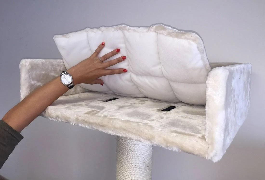 Cat Tree King - Cat Mansion for Large Cats - Beige