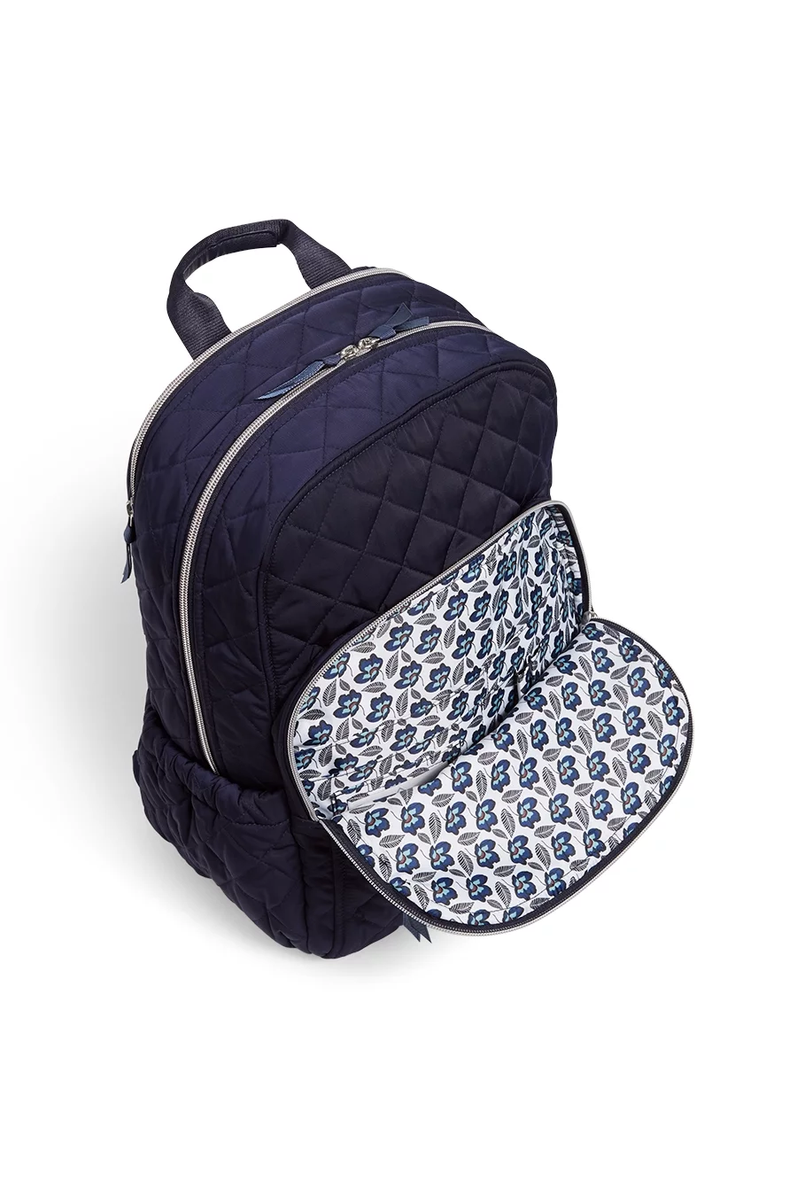 Vera Bradley Women's Performance Twill Campus Backpack Classic Navy