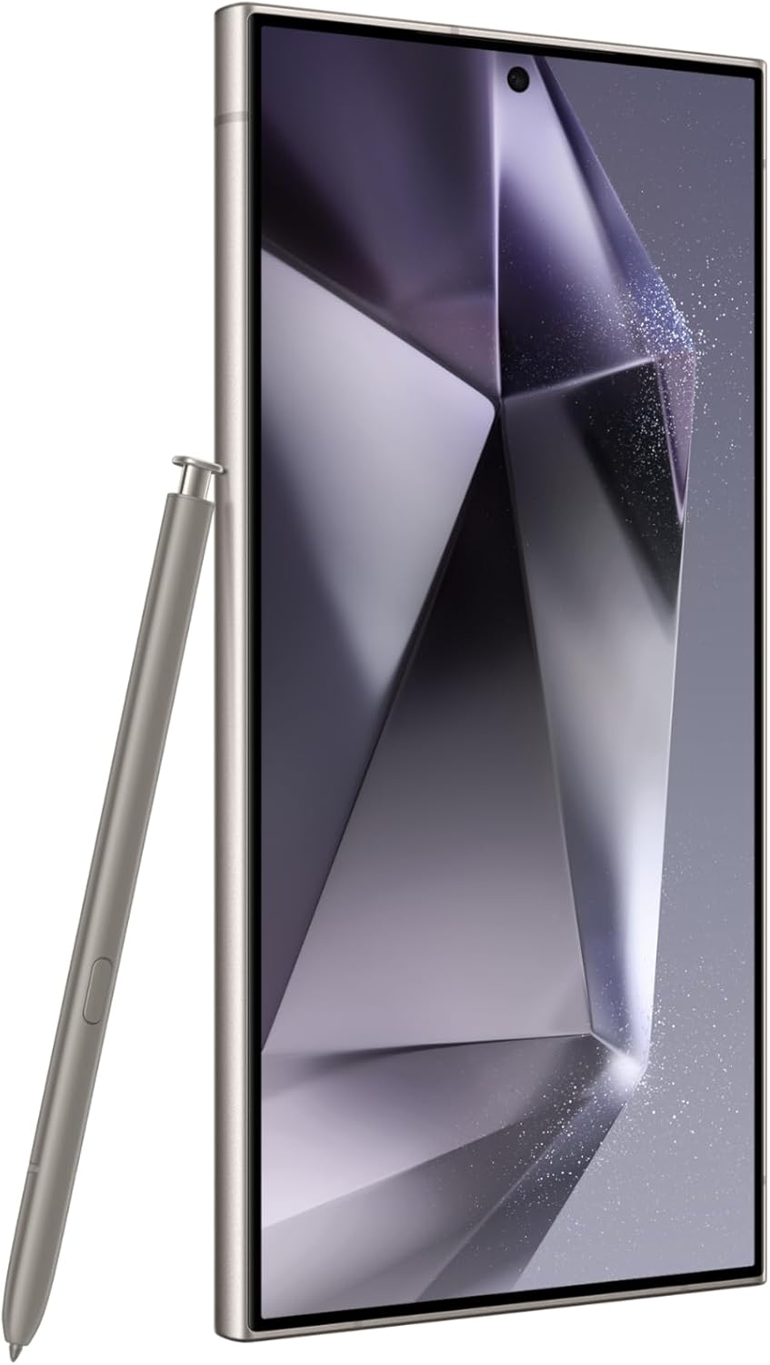 SAMSUNG Galaxy S24 Ultra Cell Phone, 1TB AI Smartphone, Unlocked Android, 200MP, 100x Zoom Cameras, Long Battery Life, S Pen, Global Version, 2024 - Titanium Violet