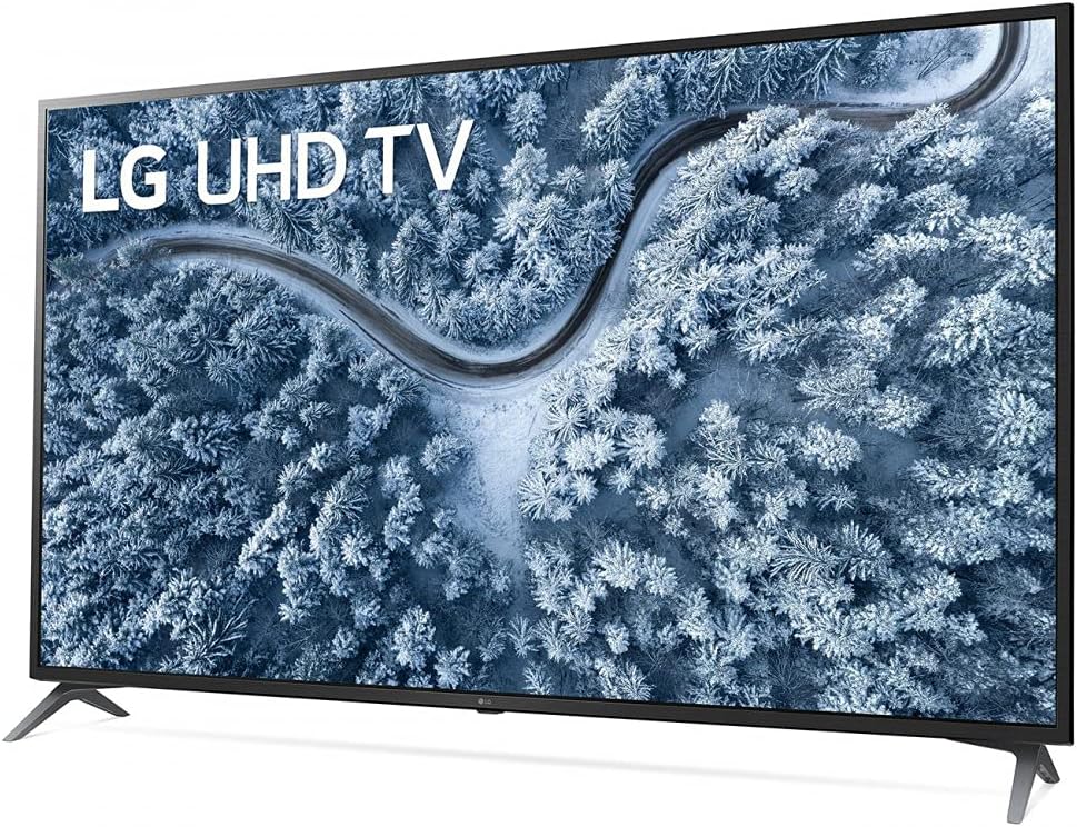 LG 75UP7070PUD 75 Inch LED 4K UHD Smart webOS TV (2021 Model) Bundle with Deco Gear Home Theatre Soundbar with Subwoofer, Wall Mount Accessory Kit, 6FT 4K HDMI 2.0 Cables and More