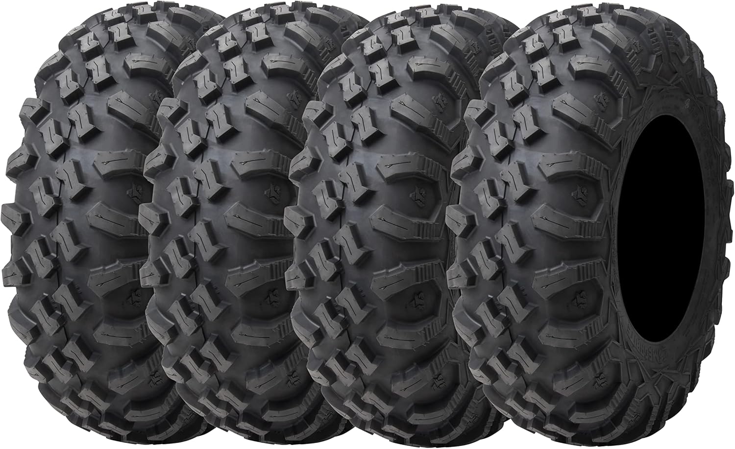 Set of 4 Tusk Megabite UTV ATV Tires (32x10-14)