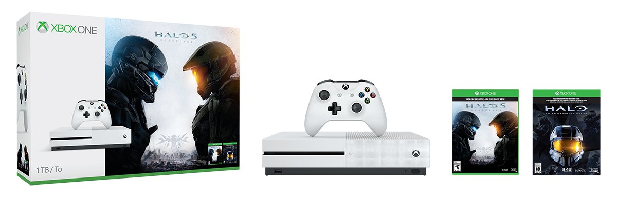XBOX ONE S 1TB SYSTEM W/HALO COLLECTION