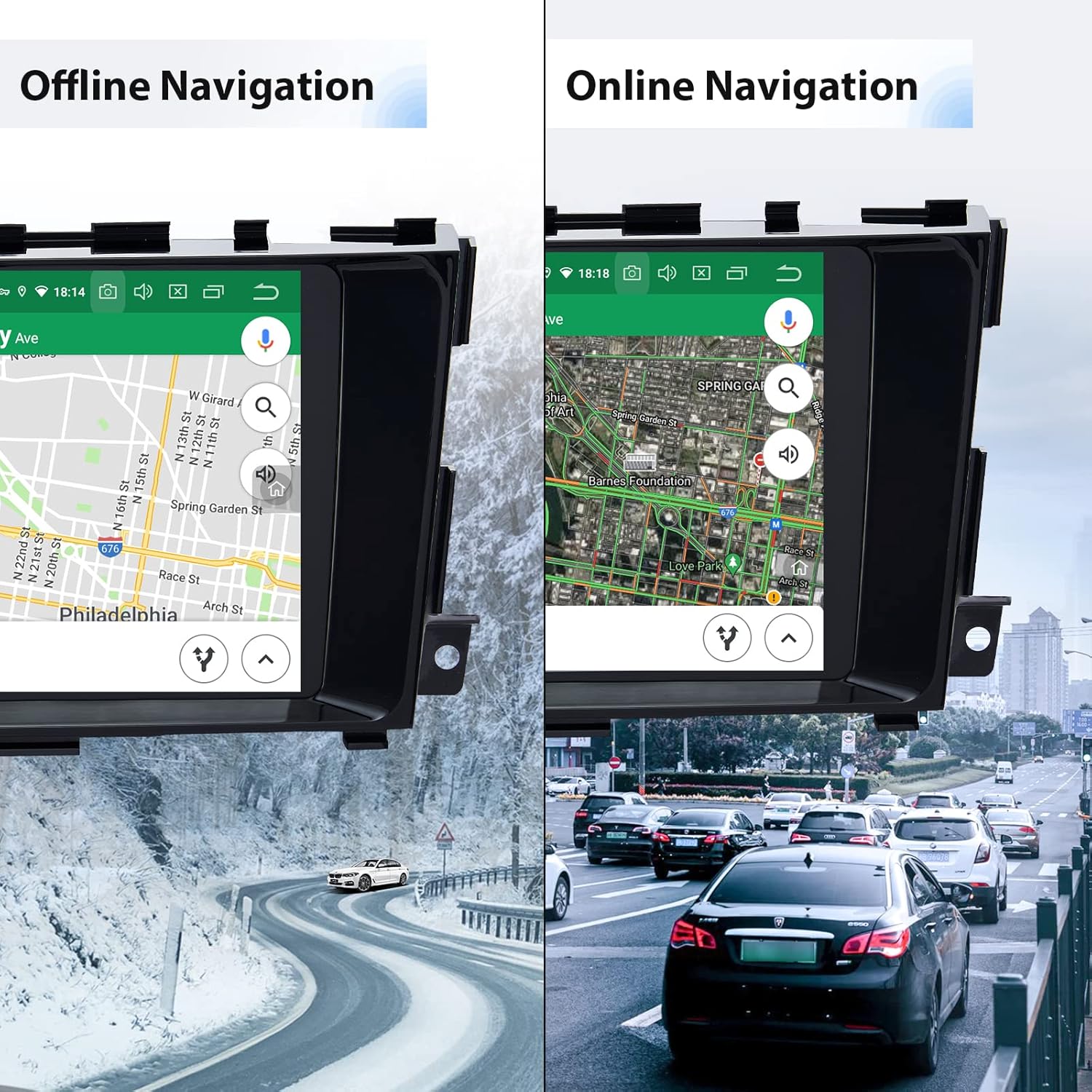 Dasaita 9 Inch Android Head Unit for Nissan Teana Altima 2014 2015 2016 2017 2018 Bluetooth Car Stereo with Navigation Carplay Android Auto DSP Radio