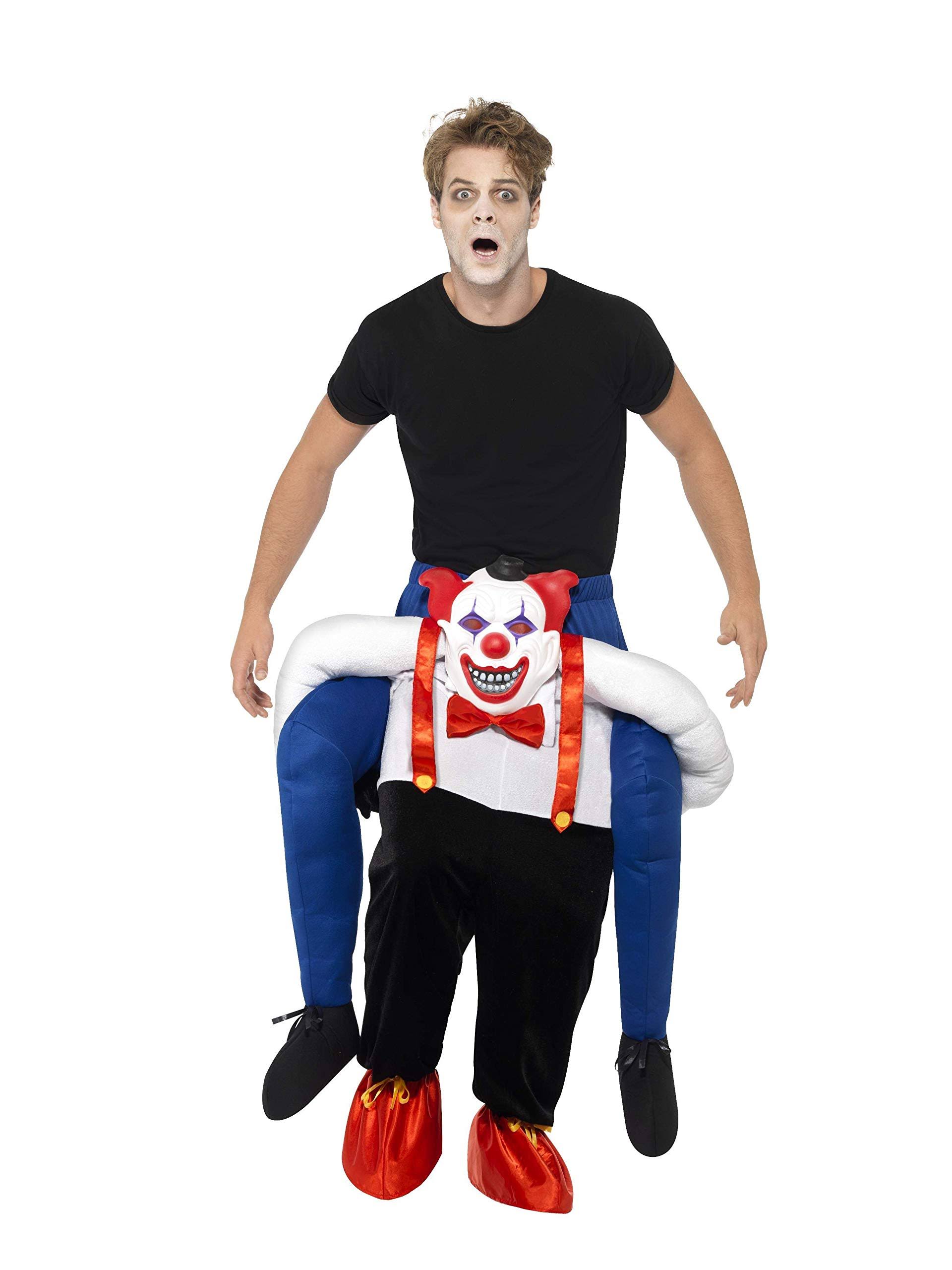 Smiffys Piggyback Sinister Clown Costume