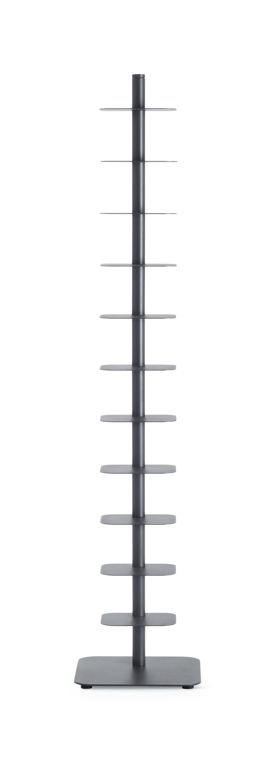 Story Bookcase - Coal, Tall by Herman Miller