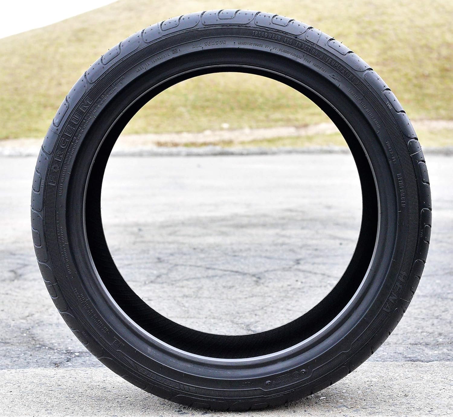 Set of 2 (TWO) Forceum Hena All-Season High Performance Radial Tires-245/40R17 245/40ZR17 245/40/17 245/40-17 95W Load Range XL 4-Ply BSW Black Side Wall