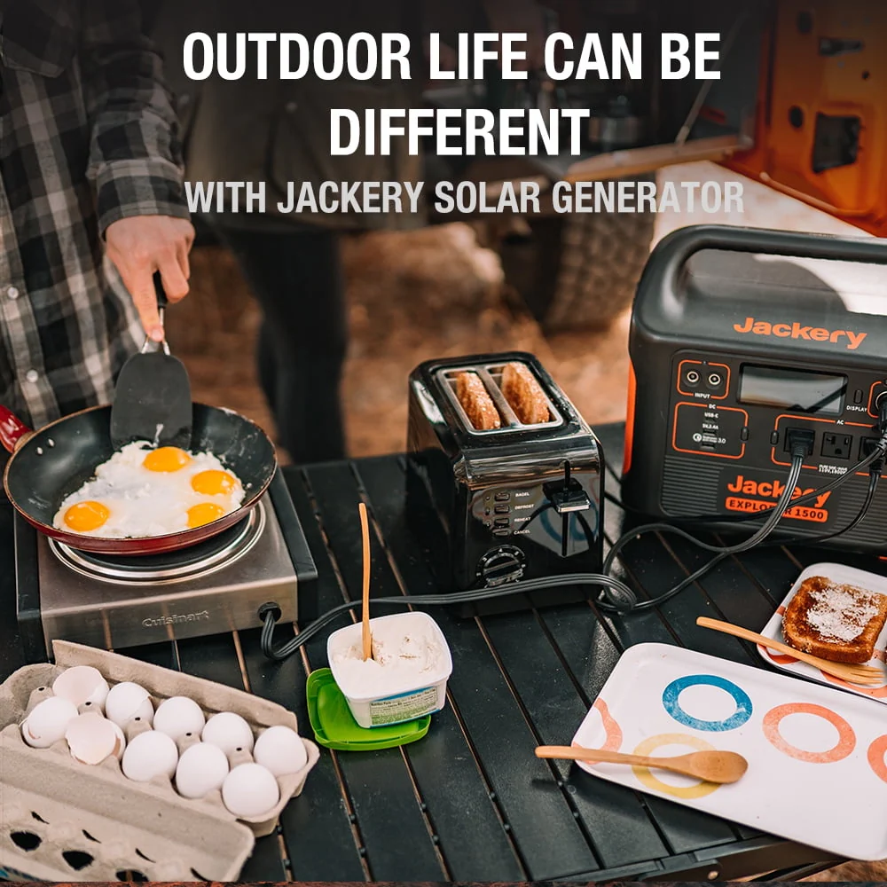 Jackery Solar Generator 1500 (includes (1) Explorer 1500 + (4) SolarSaga 100W)