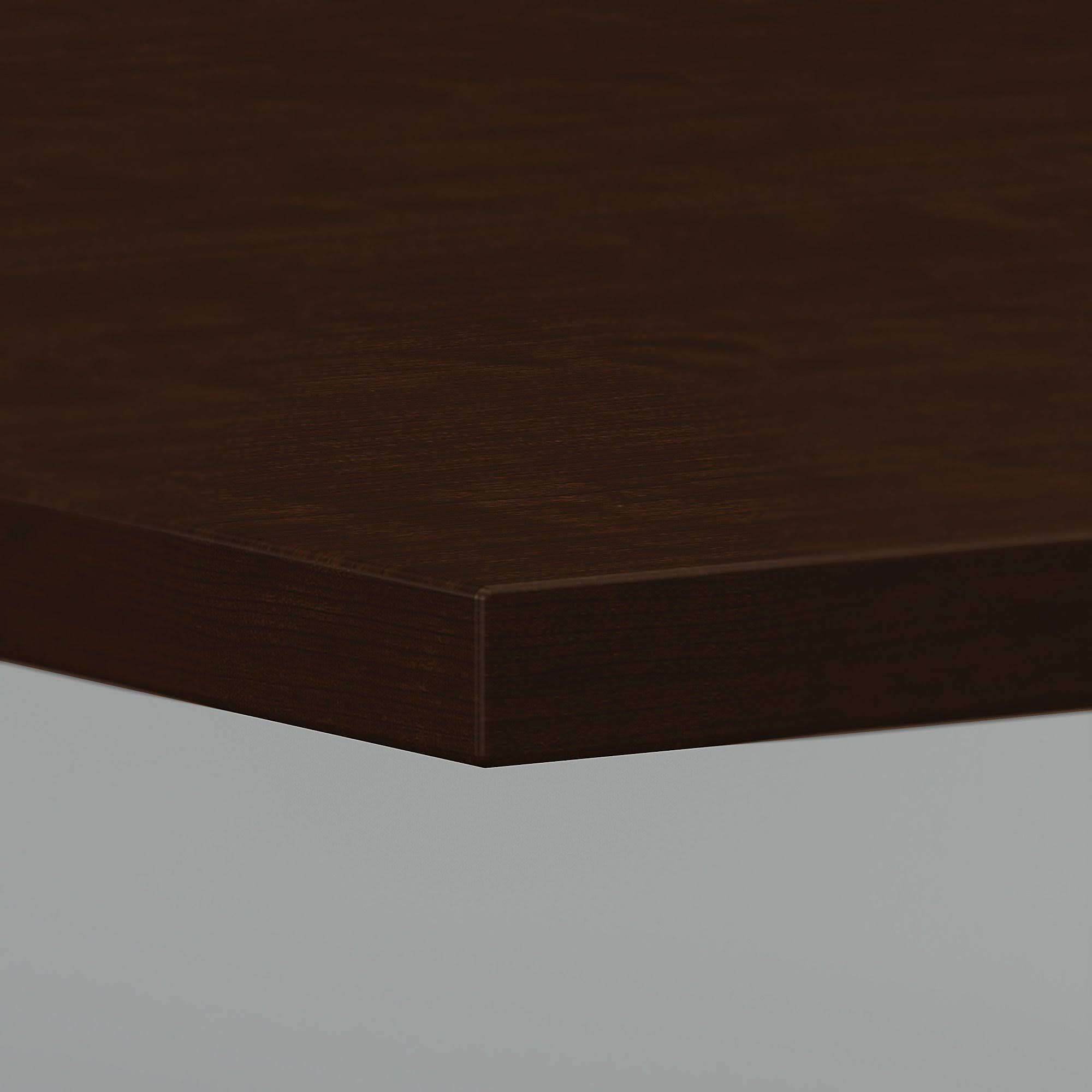 Bush Business Furniture Boat Top Conference Table, Mocha Cherry