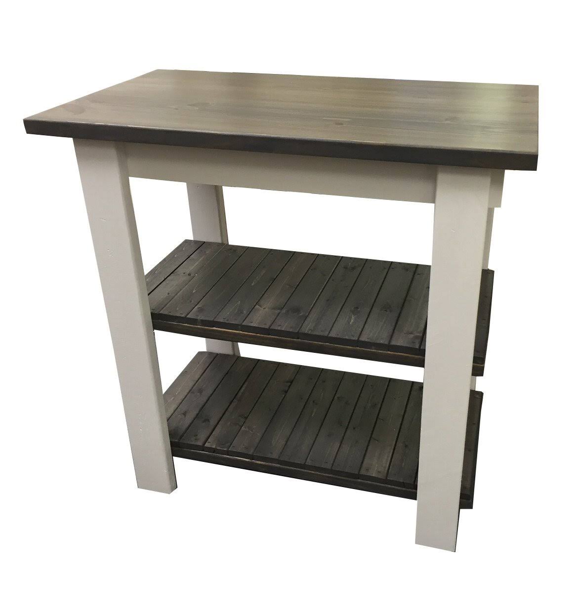 Cottage Kitchen Island 30x22