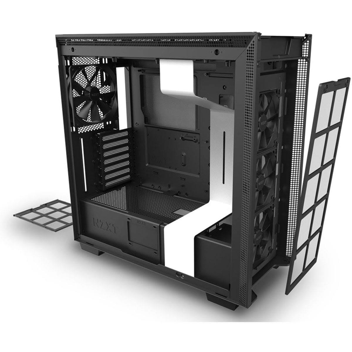 NZXT CA-H710B-W1 H710 Mid-Tower ATX Case (Matte White)