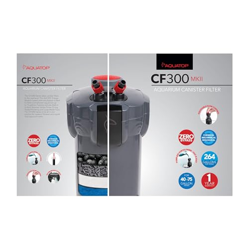 Aquatop Fish Tank Aquarium Canister Filter