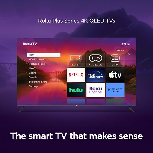 Roku Class Plus Series QLED 4K Smart Roku TV Television